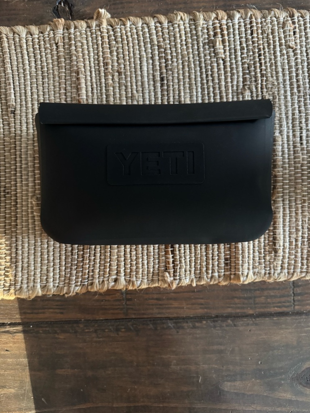 Yeti Black Sealable Accessory Pouch